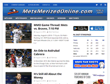Tablet Screenshot of metsmerizedonline.com